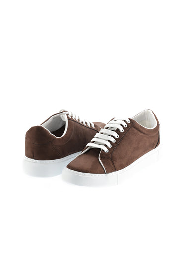 Koyu Kahve Sneaker Ayakkabı