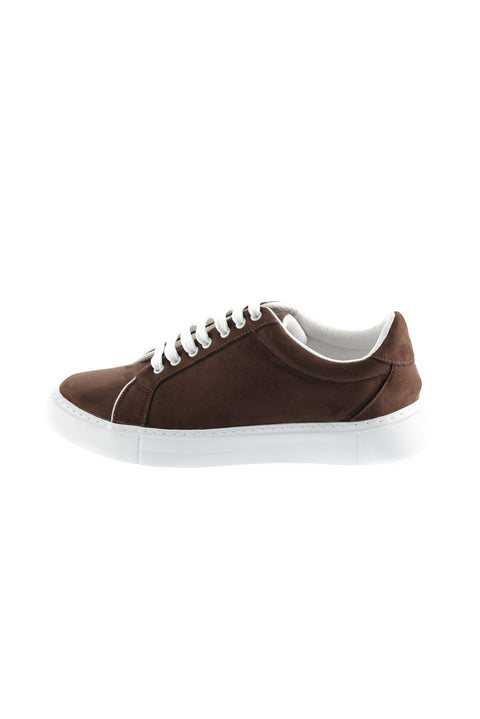 Koyu Kahve Sneaker Ayakkabı