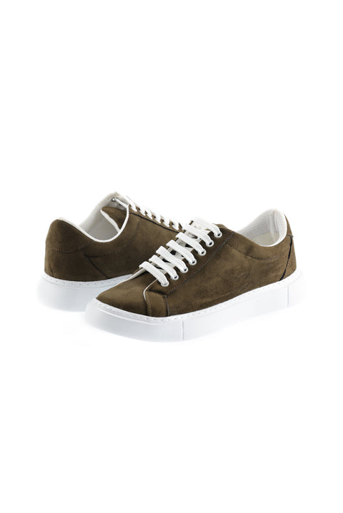 Orta Haki Sneaker Ayakkabı