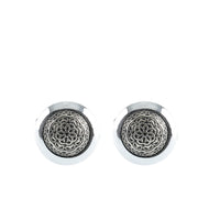 Medium Navy Blue Stone Cufflinks