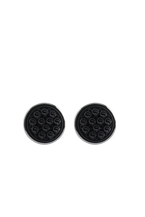 Black Stone Cufflinks