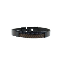 Dark Brown Leather Bracelet