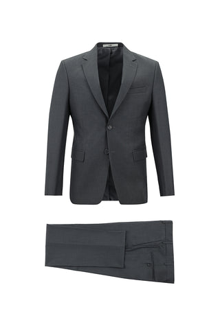 Açık Füme 7 Drop Slim Fit Dar Kesim Takım Elbise