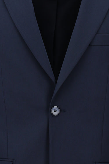 Koyu Lacivert Slim Fit Dar Kesim Klasik Takım Elbise