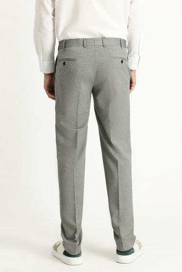 Orta Füme Slim Fit Takım Elbise