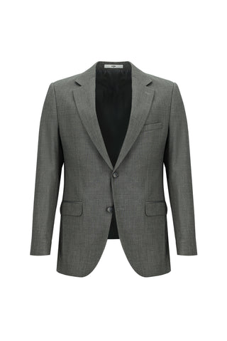 Açık Füme 7 Drop Slim Fit Dar Kesim Takım Elbise