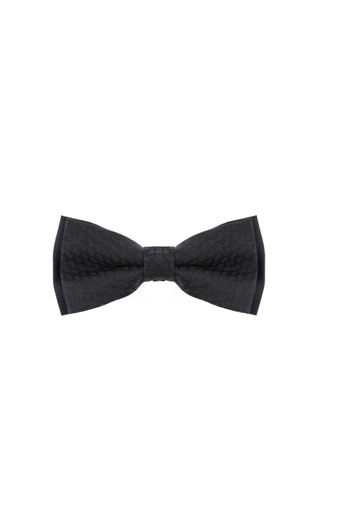 Siyah 7 Drop Slim Fit Dar Kesim Mono Yaka Yelekli Smokin & Damatlık