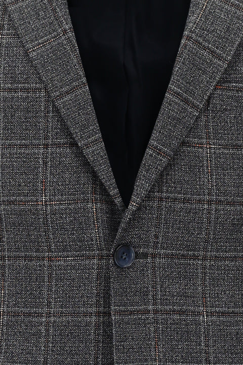 Orta Lacivert 7 Drop Slim Fit Dar Kesim Kombinli Takım Elbise