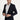Koyu Lacivert Slim Fit Dar Kesim Yünlü Blazer Ceket