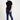 Koyu Mavi Slim Fit Dar Kesim Likralı Denim Pantolon
