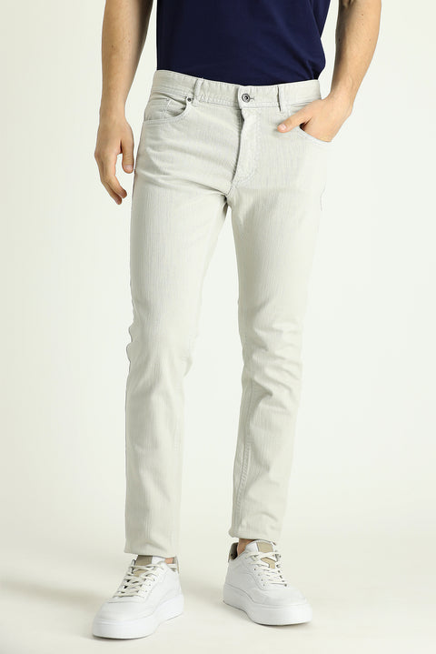 Taş Slim Fit Dar Kesim Likralı Kanvas / Chino Pantolon