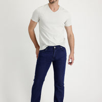 Koyu Lacivert Regular Fit Standart Kesim Pamuk Denim Pantolon