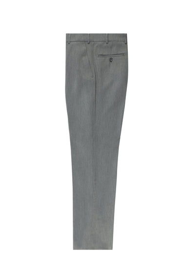 Orta Gri Relaxed Fit Rahat Kesim Likralı Klasik Kumaş Pantolon