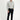 Siyah Regular Fit Likralı Kanvas / Chino Pantolon
