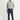 Orta Antrasit Slim Fit Dar Kesim Likralı Kanvas / Chino Pantolon