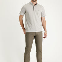 Dark Green Slim Fit Stretch Canvas / Chino Trousers