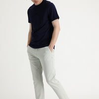 Ecru Slim Fit Stretch Canvas / Chino Trousers