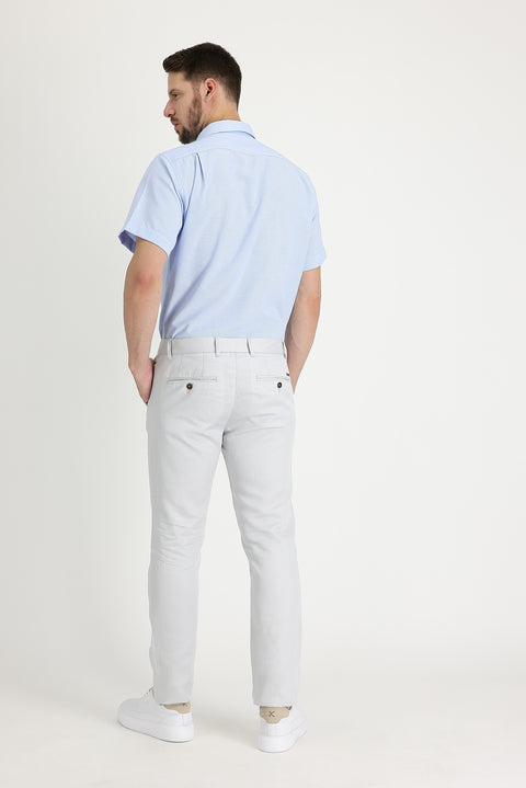 Taş Slim Fit Dar Kesim Kanvas / Chino Keten Pantolon