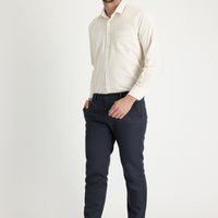 Orta Antrasit Regular Fit Standart Kesim Kanvas / Chino Keten Pantolon