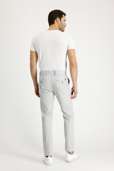 Kum Slim Fit Dar Kesim Likralı Kanvas / Chino Pantolon