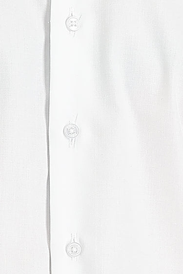 Beyaz Uzun Kol Non Iron Klasik Pamuklu Gömlek