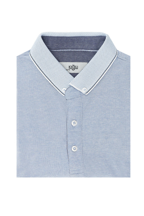 Mavi Polo Yaka Regular Fit Tişört