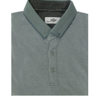 Zümrüt Yeşili Polo Yaka Regular Fit Tişört