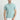 Su Yeşili Polo Yaka Slim Fit Dar Kesim Nakışlı Pamuk Tişört