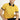 Koyu Sarı Polo Yaka Slim Fit Dar Kesim Desenli Pamuk Tişört