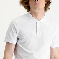 White Polo Shirt Slim Fit T-shirt