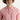 Orta Pembe Polo Yaka Slim Fit Dar Kesim Baskılı Tişört