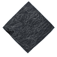 Medium Brown Patterned Handkerchief