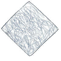 White Patterned Handkerchief