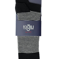 Black 2-Pack Patterned Socks