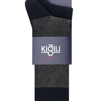 Light Navy Blue 2-Pack Patterned Socks