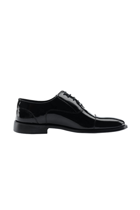 Black Classic Patent Leather Shoes