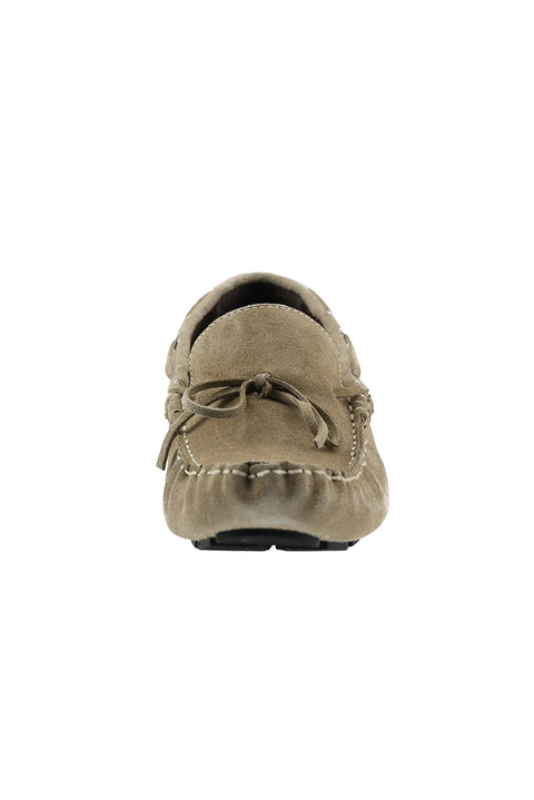 Orta Vizon Süet Casual Loafer ayakkabı