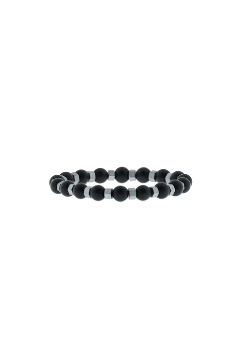 Black Natural Stone Bracelet