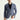 Orta Lacivert Slim Fit Dar Kesim Desenli Spor Ceket
