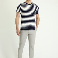 Sand Slim Fit Stretch Sateen Canvas / Chino Trousers