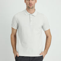 Taş Polo Yaka Regular Fit Nakışlı Pamuk Tişört