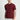 Koyu Bordo Polo Yaka Regular Fit Nakışlı Pamuk Tişört