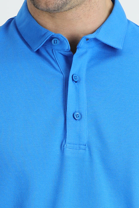 Mavi Polo Yaka Regular Fit Pamuk Tişört