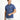 İndigo Polo Yaka Slim Fit Dar Kesim Nakışlı Pamuk Tişört