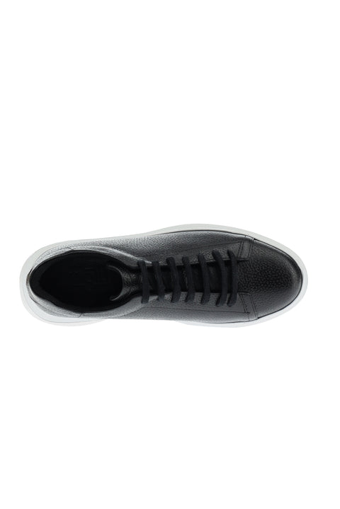 Siyah Sneaker Deri Ayakkabı