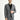 Orta Füme Techno-Line Slim Fit Dar Kesim Likralı Ceket
