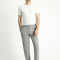 Koyu Lacivert Regular Fit Standart Kesim Beli Lastikli İpli Pamuk Jogger Pantolon