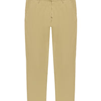 Orta Bej Regular Fit Standart Kesim Likralı Kanvas / Chino Pantolon
