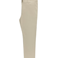 Açık Bej Relaxed Fit Rahat Kesim Likralı Kanvas / Chino Pantolon