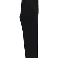Siyah Relaxed Fit Rahat Kesim Likralı Kanvas / Chino Pantolon